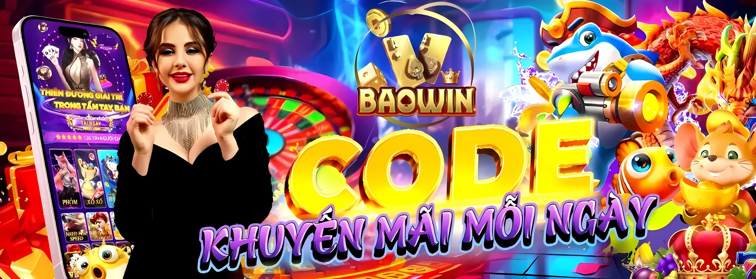 Cổng game Baowin phát code mỗi ngày